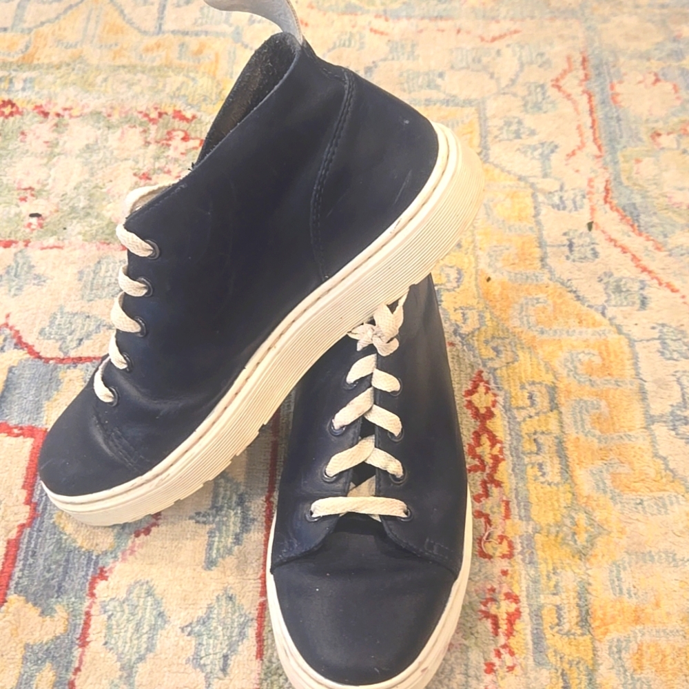 Dr Martens Baynes Ajax Mens Chukka Boots Shoes Size 10 Mens Navy BLUE